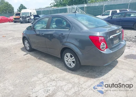 2013 Chevrolet Sonic Lt Auto from USA, damaged, VIN 1G1JC5SH3D4224639